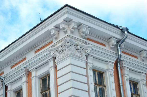 istock facade of an old building 1371755485