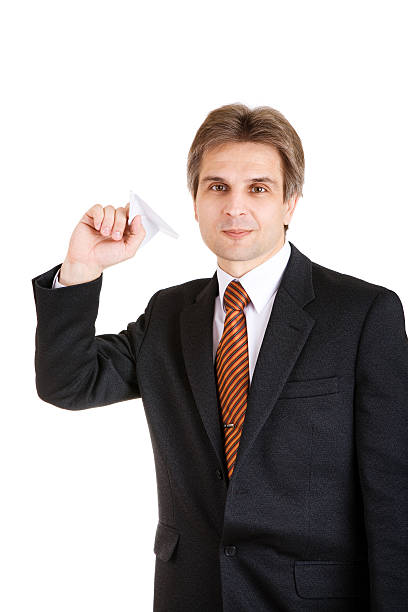 istock businessman and paper airplane 137175777