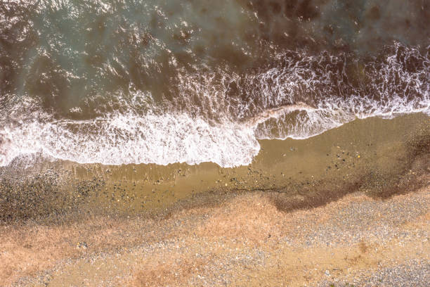istock Top down view of sea 1371759305