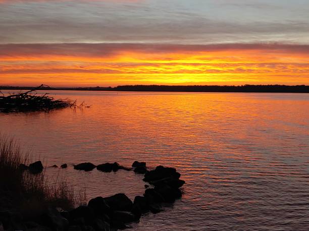 istock sunrise over St. Clement's Bay 1371763010