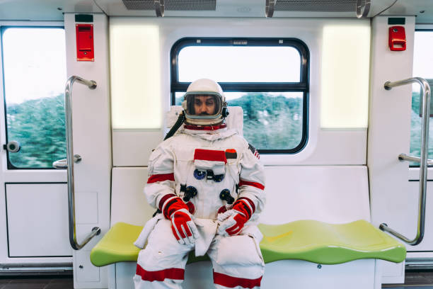 istock spaceman in a futuristic station 1371764717