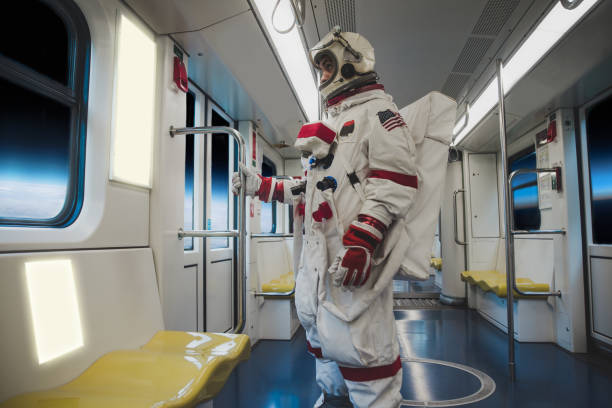 istock spaceman in a futuristic station 1371764775