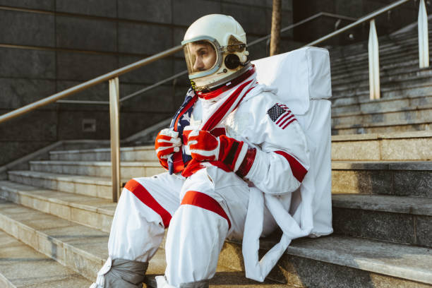 istock spaceman in a futuristic station 1371765170