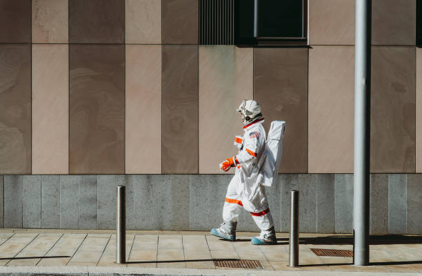 istock spaceman in a futuristic station 1371765556