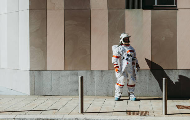 istock spaceman in a futuristic station 1371765917