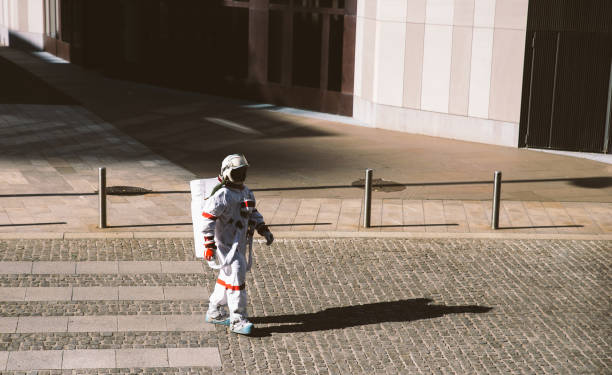 istock spaceman in a futuristic station 1371766513