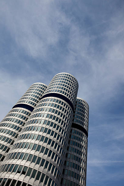 istock Modern business office building skyscraper exterior, Munich Germany 137177652