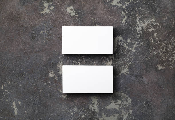 istock Two business cards 1371777479