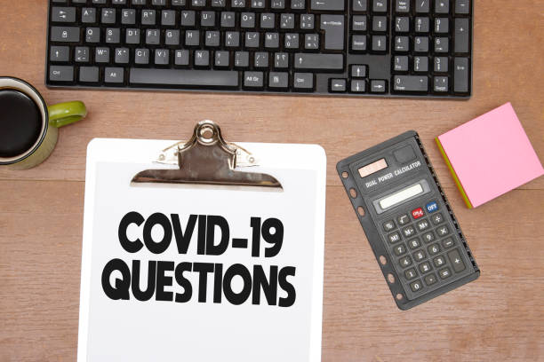 istock Conceptual photo about covid questions, concept 1371778331