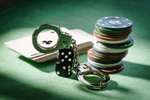 도박 금지 개념 - gambling addiction problems addict 뉴스 사진 이미지