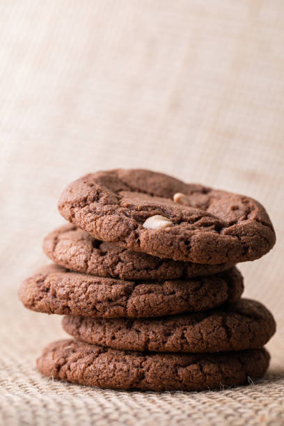 istock Stack of Homemade Chocolate Cookies 1371804080