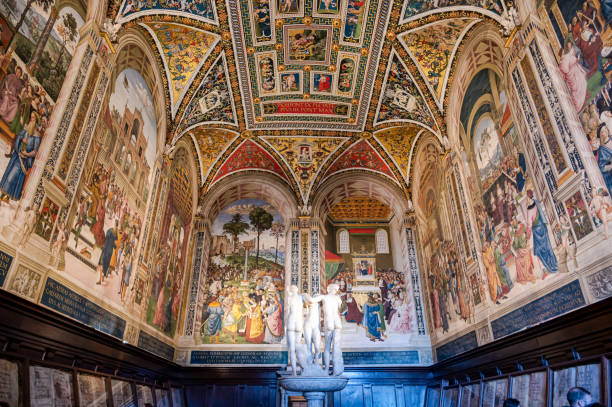 istock Piccolomini Library in the Siena Cathedral 1371804158