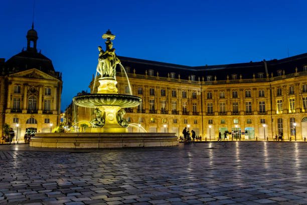 istock Place la Bourse in Bordeaux 1371805793