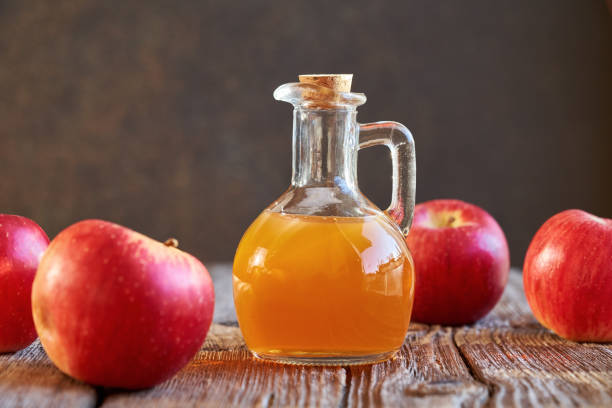 istock A bottle of apple cider vinegar with fresh apples 1371809969