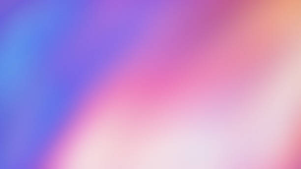 istock Abstract pastel holographic blurred grainy gradient background. Multicolor vintage design. 1371821594
