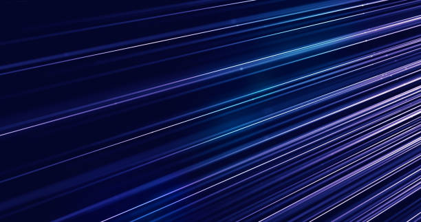 istock Abstract lines background of connection lines and dots. 1371821608