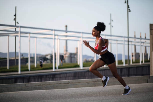 istock Running is her way of staying fit 1371833512