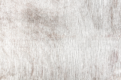 White background. Old wooden plywood. Close-up. Background. Texture.
