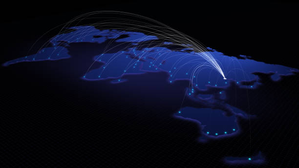 istock Global Cities Connection Beijing, China 1371845851