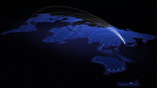 istock Global Cities Connection Seoul, South Korea 1371846453