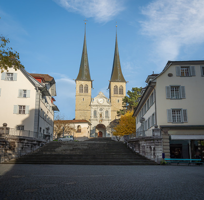 Church of St Leodegar - Lucerne, Switzerland