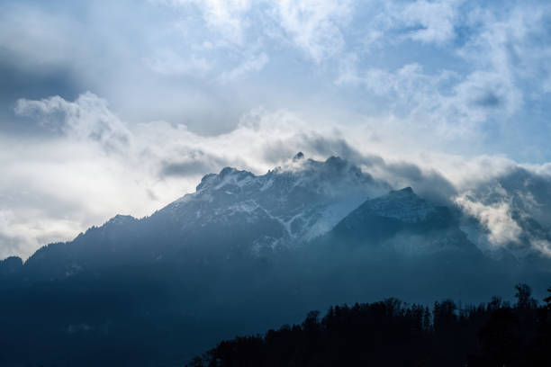 monte pilatus - lucerna, svizzera - pilatus foto e immagini stock