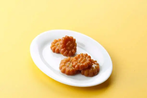 Photo of Yakgwa, Korean Traditional Confectionery, Sweet Candy Cookies