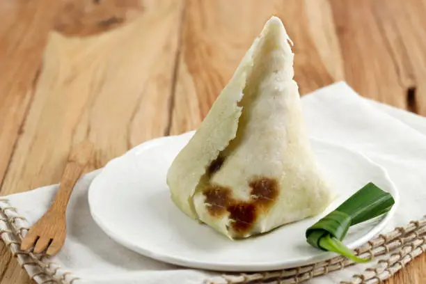 Photo of Awug Beras, Steamed Rice Flour, Shredded Coconut, and Palm Sugar