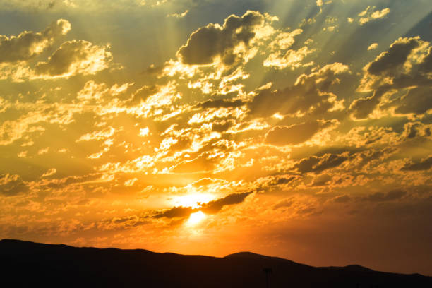 istock Sunset in California 1371869245