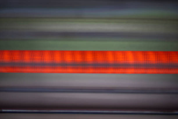 infrared heater close-up. Infrared rod taken while burning.