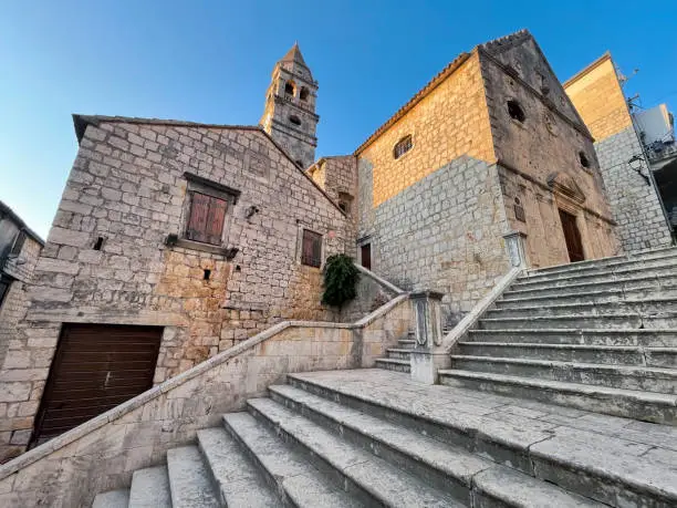 Photo of View of bell tower of cathedral