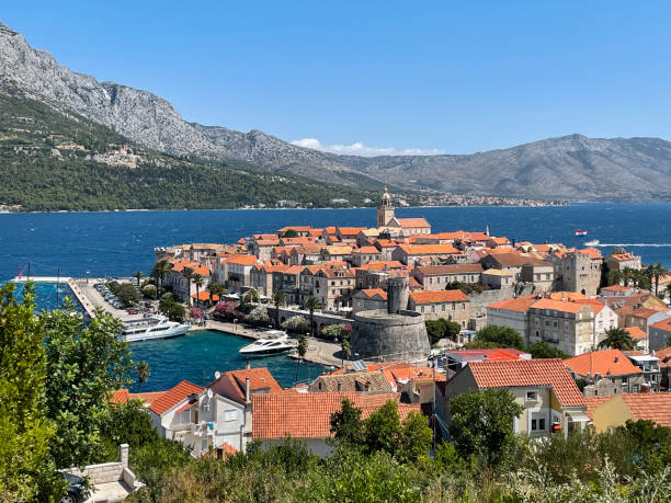 istock View of Korcula town 1371894024