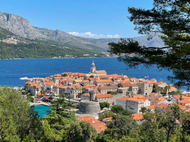 istock View of Korcula town 1371894043