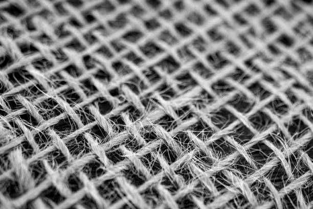 Straw weave fabric texture. background texture photo. close up. stock photo