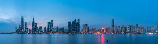 istock Qingdao Financial Center Building Landscape Skyline 1371900965