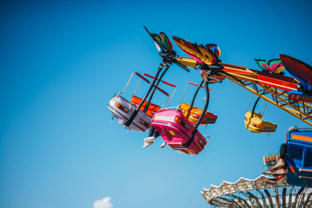 istock Chair swing ride 1371913724