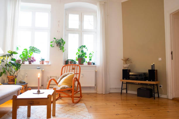 istock Scandinavian design living room sitting area 1371921807