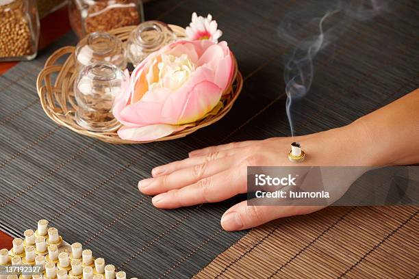 Mini Moxa Stick Therapy Stock Photo - Download Image Now - Moxa, Acupuncture, Alternative Medicine