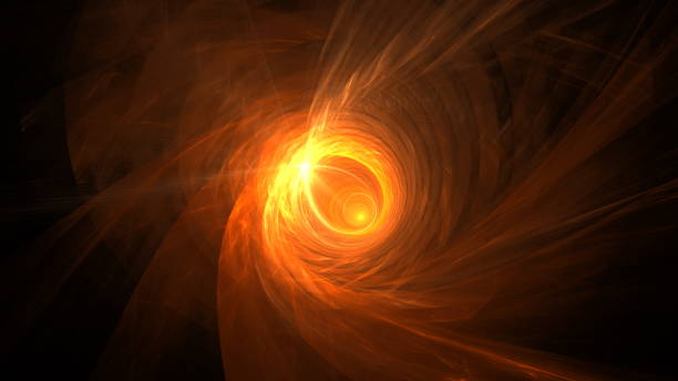 istock Beautiful abstract glowing background, rays of light. Element for the design and layout of websites. 3d render 1371926409