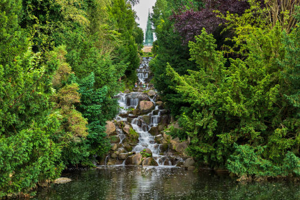 istock Waterfall in Viktoriapark in Berlin 1371926472