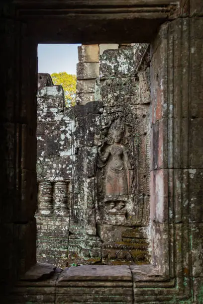 Photo of Cambodia angkor wat stone Emboss