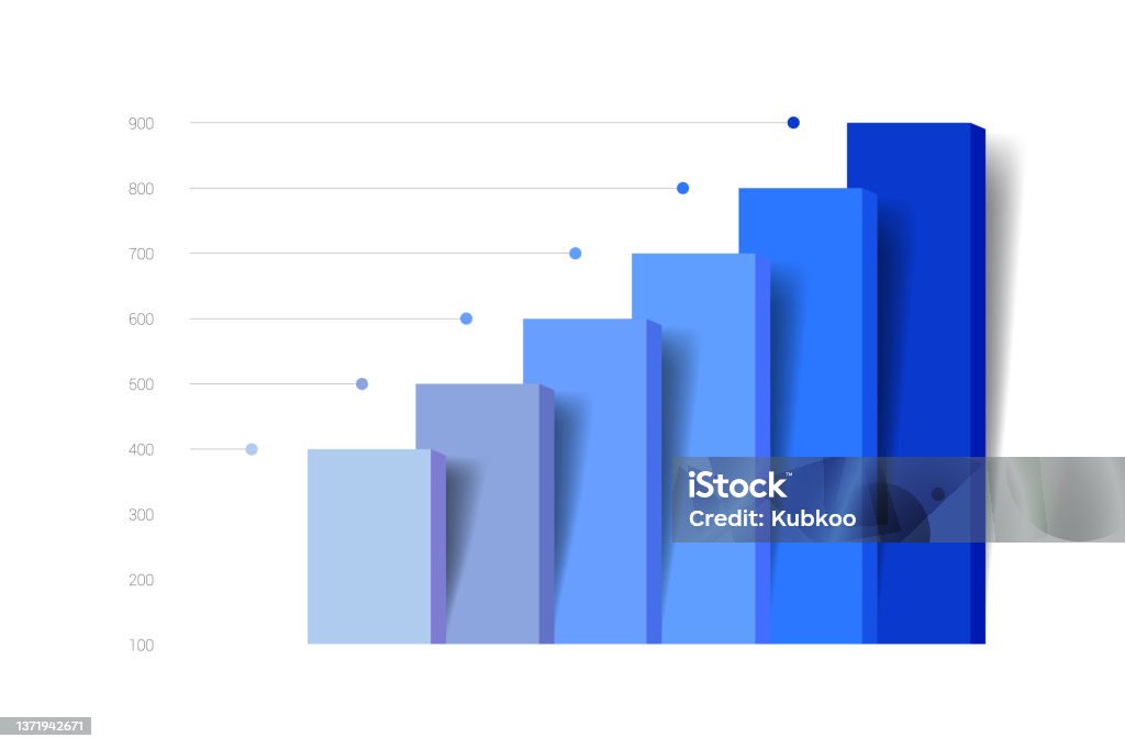 Chart Column Graph Infographic Element Stock Illustration - Download ...