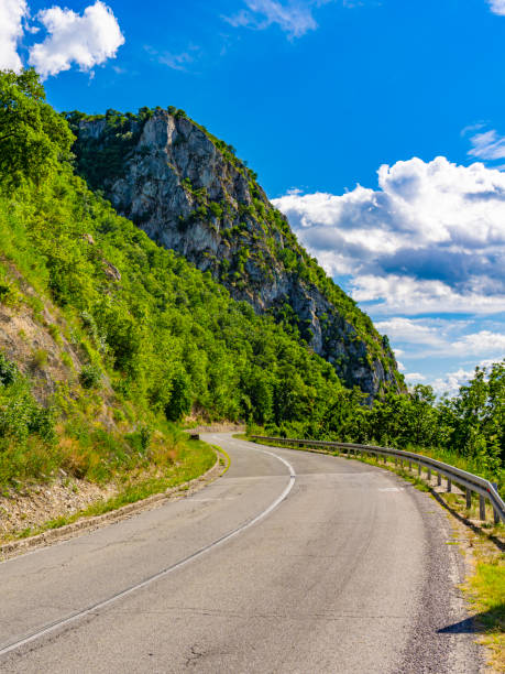 istock Danube roadway at Djerdap in Serbia 1371948756