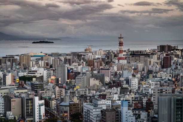 istock Panorama of Kagoshima 1371954151