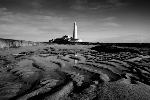 St Mary's Island on a bright Spring day.