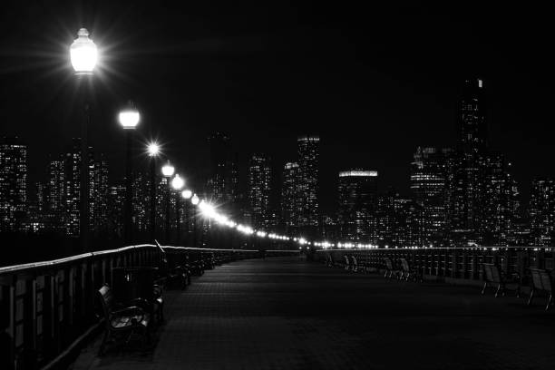 istock Nighttime view of Jersey City 1371957156
