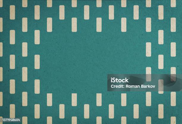Rectangular Cardboard Pattern Vintage Background From Rectangles Seamless Pattern On Cardboard In ...