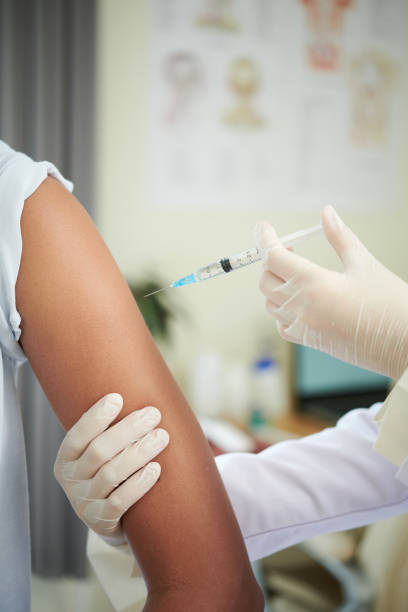 istock Vaccine prevention against infection with coronavirus 1371958757