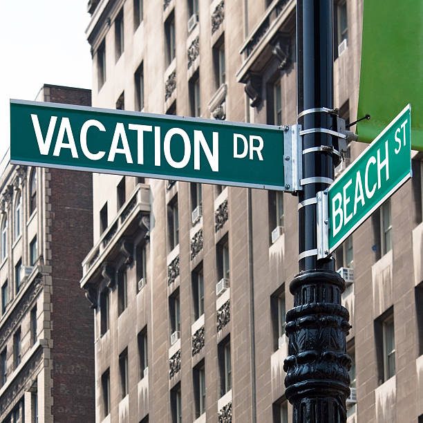istock Vacation Street Corner Signs 137196380