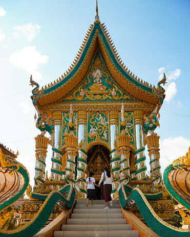 Wat ThaXang temple, Vientiane, Laos